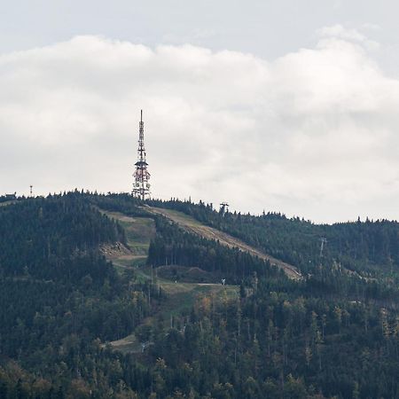 Beskid Apartment ชเจอร์ค ภายนอก รูปภาพ