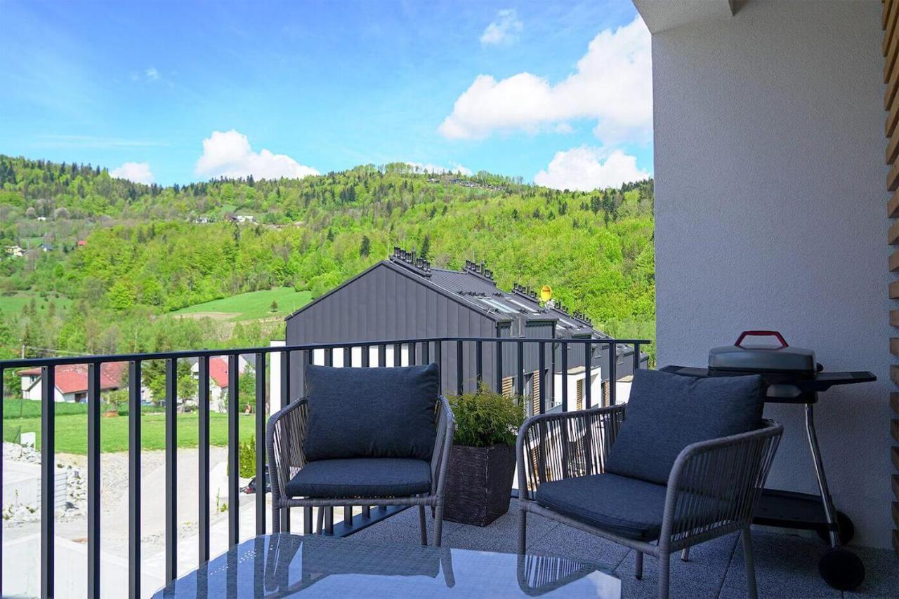Beskid Apartment ชเจอร์ค ภายนอก รูปภาพ