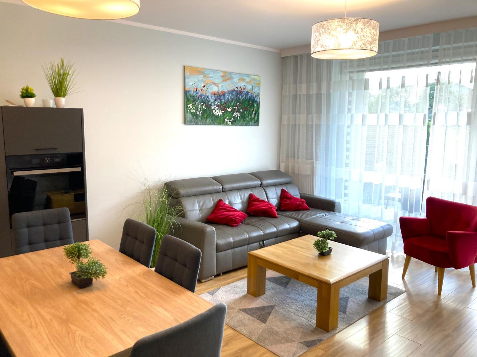Beskid Apartment ชเจอร์ค ภายนอก รูปภาพ