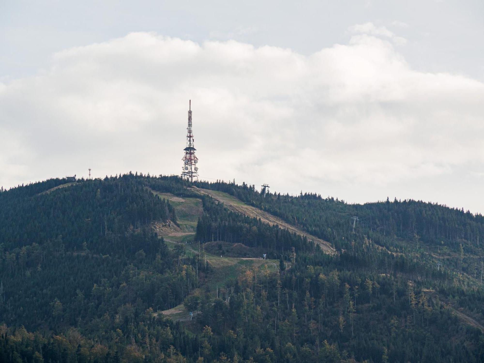 Beskid Apartment ชเจอร์ค ภายนอก รูปภาพ