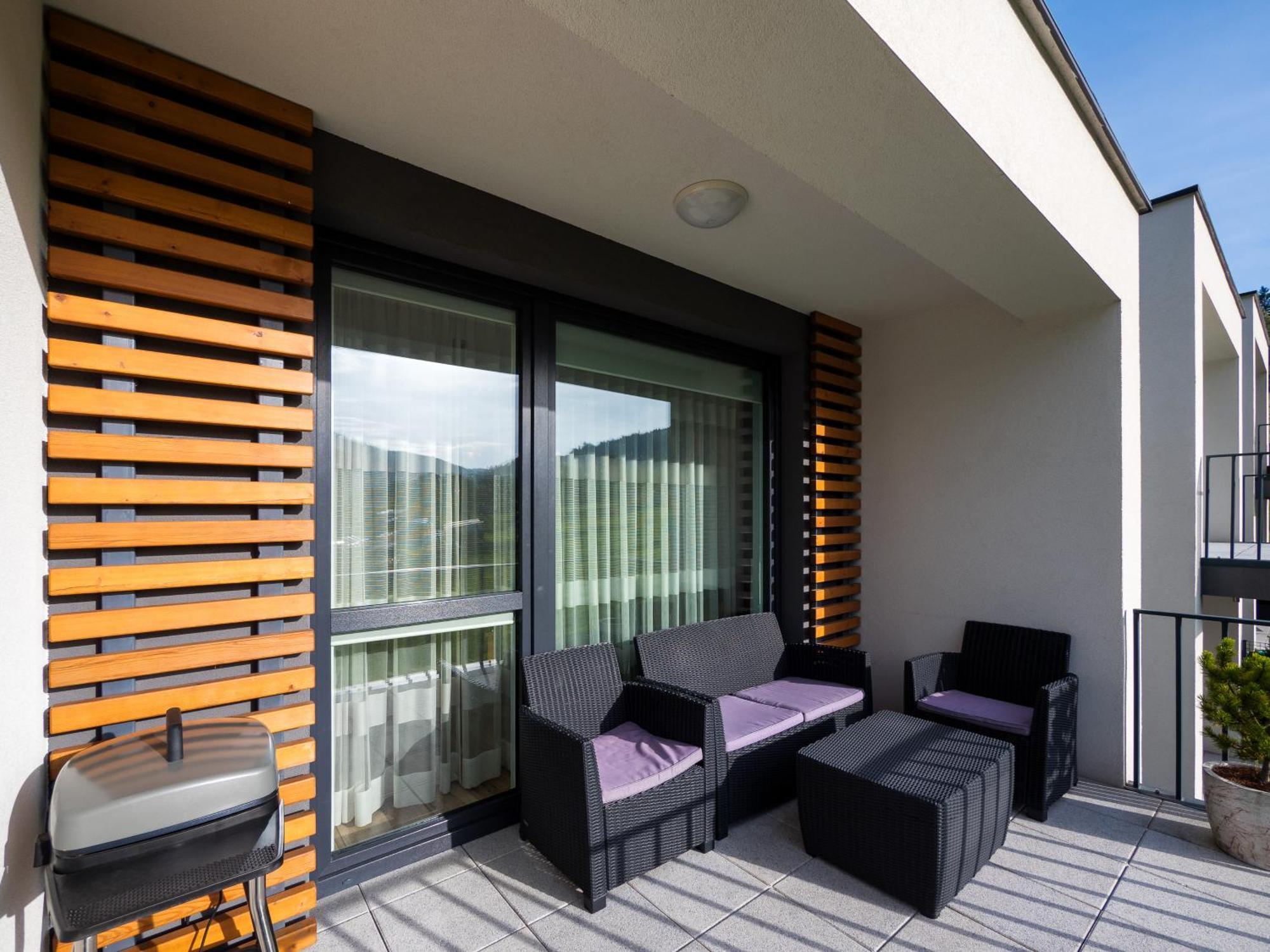 Beskid Apartment ชเจอร์ค ภายนอก รูปภาพ