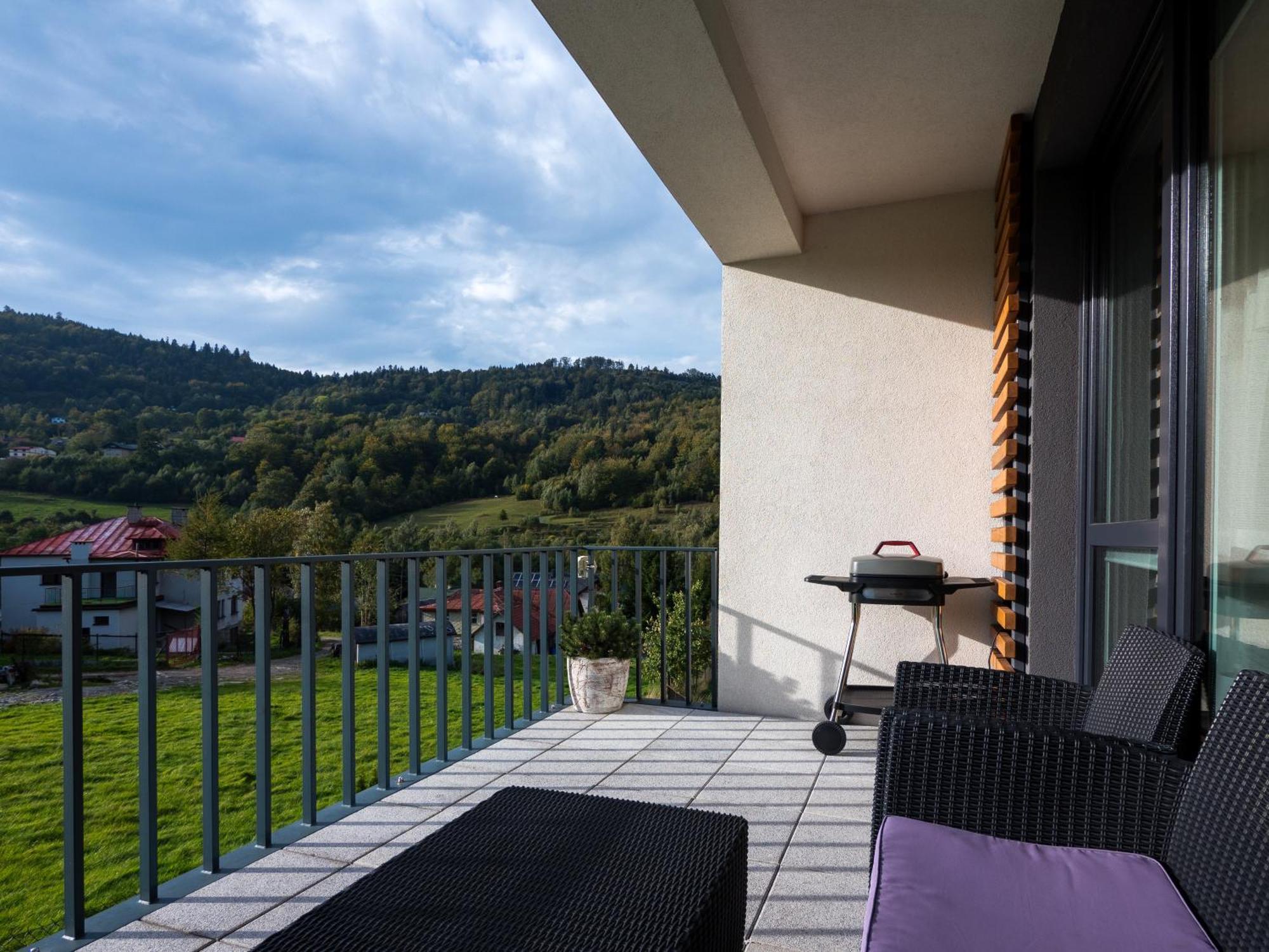 Beskid Apartment ชเจอร์ค ภายนอก รูปภาพ